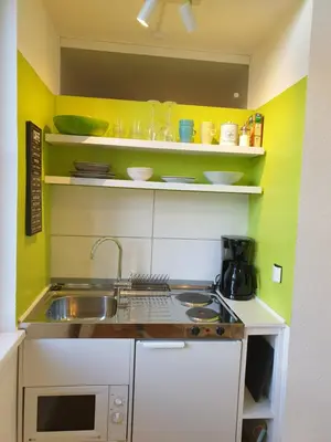 Küche/Küchenzeile in der Unterkunft Apartment Villa Kronenberg