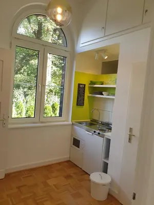 Küche/Küchenzeile in der Unterkunft Apartment Villa Kronenberg