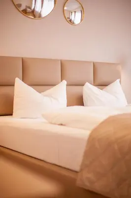 Ein Bett oder Betten in einem Zimmer der Unterkunft TM Hotel Düsseldorf