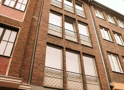 Das Gebäude in dem sich das Hotel befindet