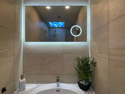 Ein Badezimmer in der Unterkunft Themenpartment Penthouse
