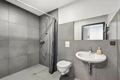 Ein Badezimmer in der Unterkunft Hotel Engelsburg - Apartments - Ferienwohnungen