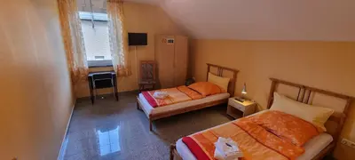 Ein Bett oder Betten in einem Zimmer der Unterkunft Ferienwohnung Wille