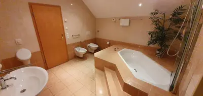 Ein Badezimmer in der Unterkunft Ferienwohnung Wille