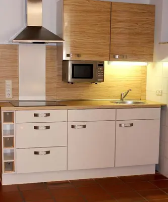 Küche/Küchenzeile in der Unterkunft Bel Etage