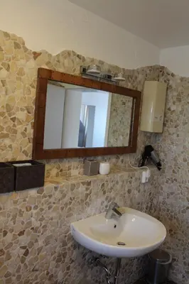 Ein Badezimmer in der Unterkunft Bel Etage