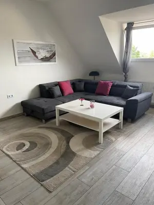 Ein Sitzbereich in der Unterkunft Sweet Home Appartements 1