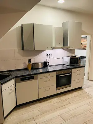 Küche/Küchenzeile in der Unterkunft Sweet Home Appartements 1
