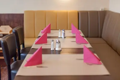 Ein Sitzbereich in der Unterkunft Hotel Union by TM