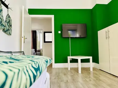 Ein Bett oder Betten in einem Zimmer der Unterkunft Monteur Appartement Ischeland near Hagen-City