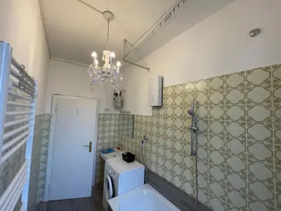 Ein Badezimmer in der Unterkunft Monteur Appartement Ischeland near Hagen-City