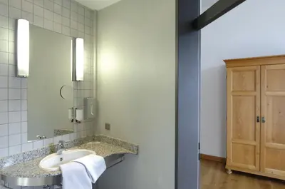 Ein Badezimmer in der Unterkunft Hotel Mutterhaus Düsseldorf