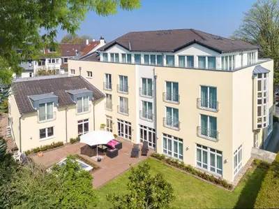 Das Gebäude in dem sich das Hotel befindet