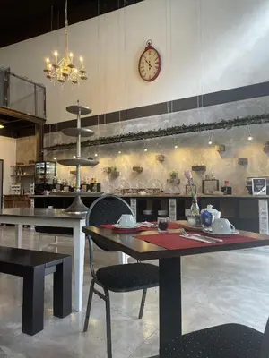 Küche/Küchenzeile in der Unterkunft Hotel Amical