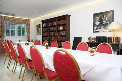 Der Geschäftsbereich oder Konferenzraum in der Unterkunft Hotel Fürstenberg