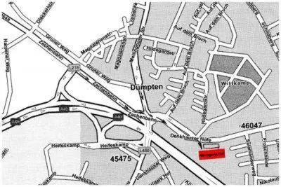 Grundriss der Unterkunft Kämpgens – Hof