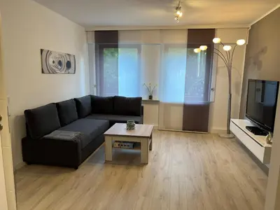 TV/Unterhaltungsangebot in der Unterkunft Ferienwohnung Poppelreiter
