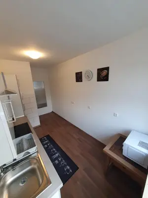 Küche/Küchenzeile in der Unterkunft Ferienwohnung Schloßstraße