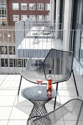 Ein Balkon oder eine Terrasse in der Unterkunft PM-AM Apartments GmbH