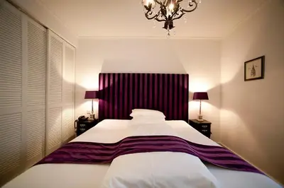 Ein Bett oder Betten in einem Zimmer der Unterkunft Hotel Aleksandra
