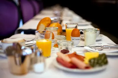 Essen im Hotel oder in der Nähe