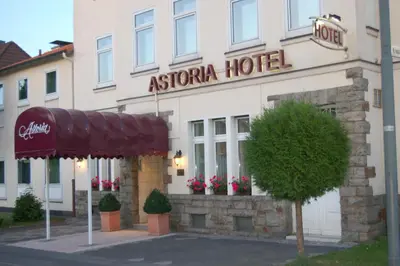 Das Gebäude in dem sich das Hotel befindet
