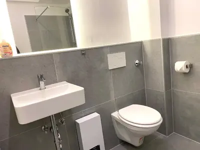 Ein Badezimmer in der Unterkunft Gerresheimer Republic
