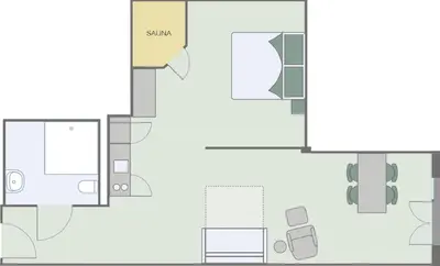 Grundriss der Unterkunft Weberei Bendix Hotel & Appartements