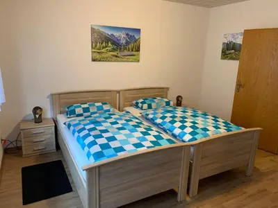 Ein Bett oder Betten in einem Zimmer der Unterkunft VormHolte2