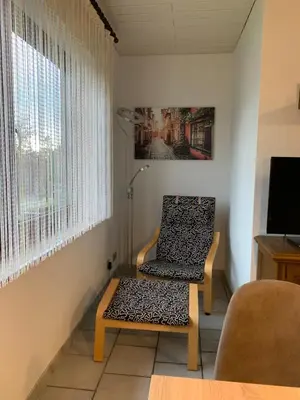 Ein Sitzbereich in der Unterkunft VormHolte2