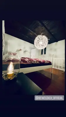 Ein Bett oder Betten in einem Zimmer der Unterkunft Get-your-flat - Wohnen im Eulenturm tiny owl-house - naturnah & einzigartig - 60 m2 - Haustier auf Anfrage OG1