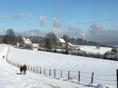 Ferienwohnung Panoramablick Ennepetal im Winter