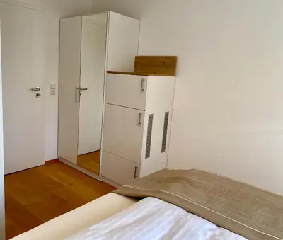 Ein Bett oder Betten in einem Zimmer der Unterkunft Ferienzimmer Olli Koch