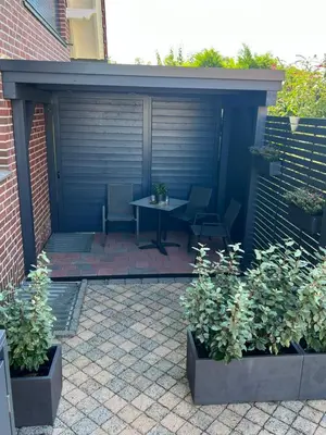 Ein Garten an der Unterkunft Ferienzimmer Olli Koch
