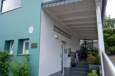 Das Gebäude in dem sich das Hotel befindet
