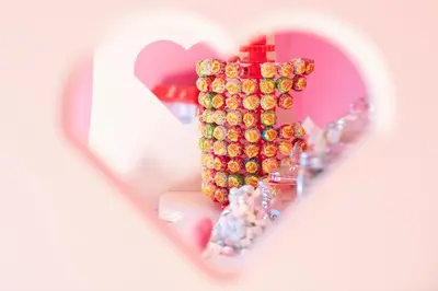 Grundriss der Unterkunft Candypartment Sweets 'n Sleep