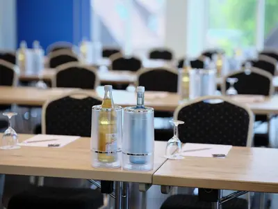 Getränke in der Unterkunft Hotel Restaurant Clemens-August