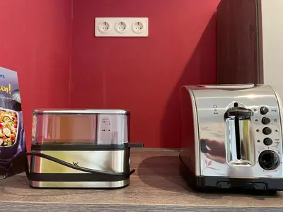 Kaffee-/Teezubehör in der Unterkunft Ferienwohnung Annika