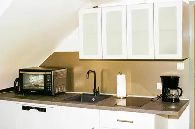 Küche/Küchenzeile in der Unterkunft Liva Apartments Herne