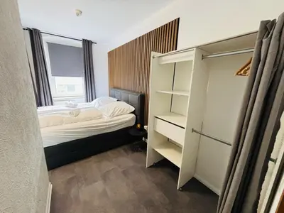 Ein Bett oder Betten in einem Zimmer der Unterkunft BFF Airport Messe Schlaf - Düsseldorf