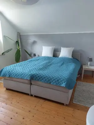 Ein Bett oder Betten in einem Zimmer der Unterkunft Casa Mediterrana II