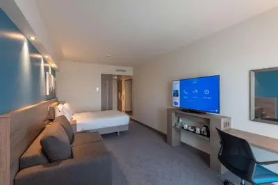 TV/Unterhaltungsangebot in der Unterkunft Hampton by Hilton Düsseldorf City Centre