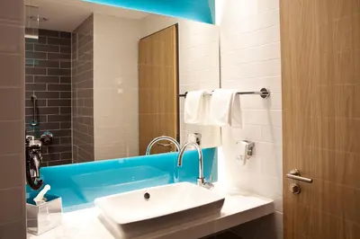 Ein Badezimmer in der Unterkunft Holiday Inn Express - Recklinghausen