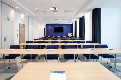 Der Geschäftsbereich oder Konferenzraum in der Unterkunft Holiday Inn Express - Recklinghausen