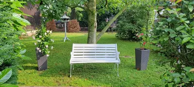 Ein Garten an der Unterkunft All-in-One Apartment mit eigener Sonnenterrasse im Garten