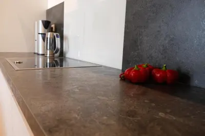 Küche/Küchenzeile in der Unterkunft Modern Home Check-in & chill down auf 65 qm²
