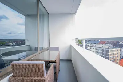 Ein Sitzbereich in der Unterkunft RüSuite II - Gemütliches Apartment in Rüttenscheid