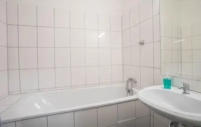 Ein Badezimmer in der Unterkunft RüSuite II - Gemütliches Apartment in Rüttenscheid