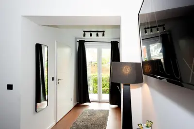 Küche/Küchenzeile in der Unterkunft Hotel Deluxe