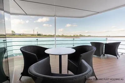 Grundriss der Unterkunft KD Hotelship Düsseldorf Comfort Plus